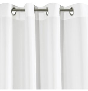 Zasłona EUROFIRANY Rita 140 x 250 cm Biały
