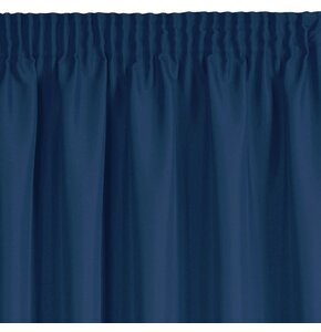 Zasłona EUROFIRANY Rita 140 x 270 cm Ciemnoniebieski