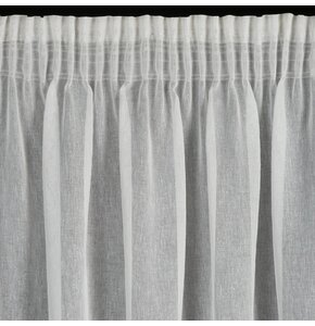 Firana gotowa EUROFIRANY Linzi 140 x 270 cm Biały