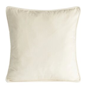 Poszewka EUROFIRANY Velvet 463236 45 x 45 x cm Kremowy