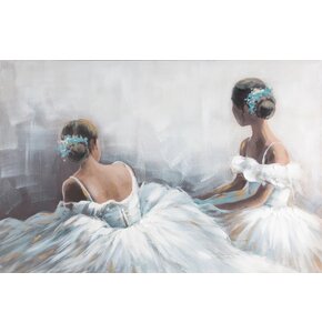 Obraz EUROFIRANY 649 120 x 80 cm Błękitny