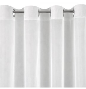 Firana gotowa EUROFIRANY Lucy 140 x 250 cm Biały