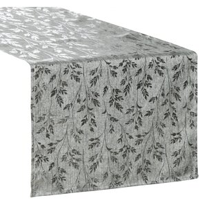 Bieżnik EUROFIRANY Simona 40 x 140 cm Srebrny