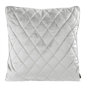 Poszewka EUROFIRANY Velvet 27 45 x 45 cm Srebrny