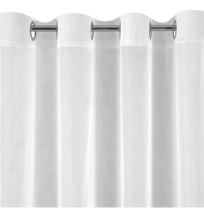 Firana gotowa EUROFIRANY Lucy 300 x 160 cm Biały
