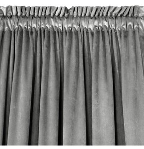 Zasłona EUROFIRANY Pierre 140 x 300 cm Szary