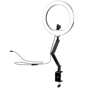 Lampa pierścieniowa APEXEL APL-FL20 Czarny