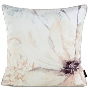 Poszewka EUROFIRANY Velvet 45 x 45 cm Beżowy