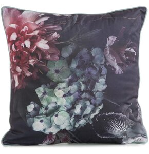Poszewka EUROFIRANY Velvet 131 45 x 45 cm Ciemnofioletowy