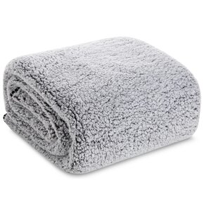Koc EUROFIRANY Koala 200 x 220 cm Stalowy