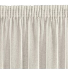 Firana gotowa EUROFIRANY Carli 140 x 270 cm Beżowy