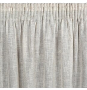 Zasłona EUROFIRANY Karli 140 x 270 cm Naturalny
