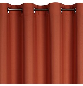 Zasłona EUROFIRANY Rita 140 x 250 cm Ceglasty