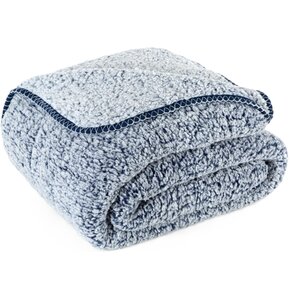 Koc EUROFIRANY Koala 170 x 210 cm Granatowy