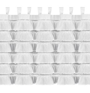 Firana gotowa EUROFIRANY Lilia 2 150 x 70 cm Biały