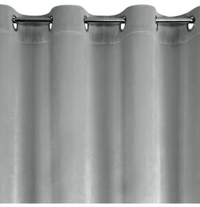 Zasłona EUROFIRANY Dani 140 x 250 cm Srebrny