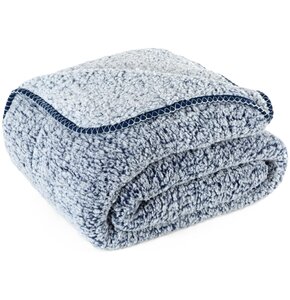 Narzuta EUROFIRANY Koala 70 x 160 cm Granatowy