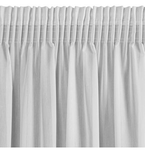 Firana gotowa EUROFIRANY Elena 140 x 270 cm Biały