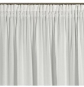 Firana gotowa EUROFIRANY Rossi 135 x 270 cm Biały