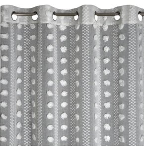 Zasłona EUROFIRANY Elenor 140 x 250 cm Biały