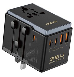 Adapter podróżny DUDAO A35PRO 35W Czarny