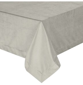 Obrus EUROFIRANY Melinda 140 x 180 cm Srebrny