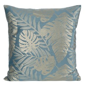 Poszewka EUROFIRANY Velvet 72 45 x 45 cm Niebiesko-złoty