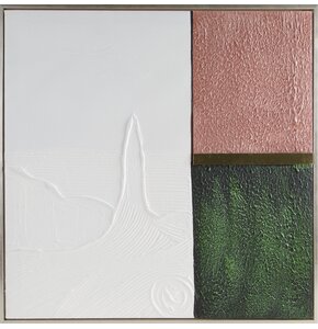 Obraz EUROFIRANY 645 80 x 80 cm Biały
