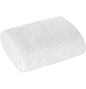 Koc EUROFIRANY Design 91 Warkocz 200 x 220 cm Biały