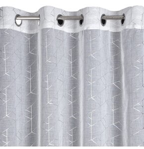 Firana gotowa EUROFIRANY Elsi 140 x 250 cm Biały