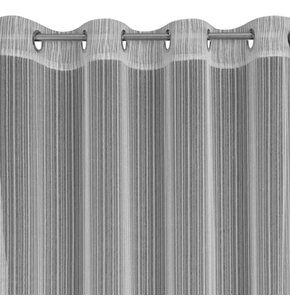 Firana gotowa EUROFIRANY Noelia 140 x 250 cm Srebrny