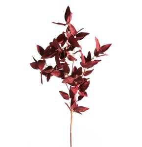 Kwiat dekoracyjny EUROFIRANY Natu 408454 90 cm Bordowy