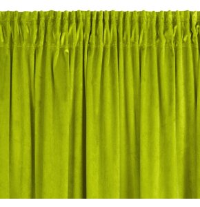 Zasłona EUROFIRANY Pierre 140 x 300 cm Oliwkowy