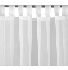 Firana gotowa EUROFIRANY Lucy 140 x 250 cm Biały