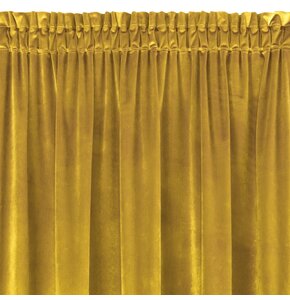 Zasłona EUROFIRANY Samanta 140 x 270 cm Musztardowy