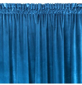 Zasłona EUROFIRANY Samanta 140 x 270 cm Granatowy