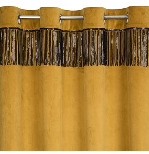 Zasłona EUROFIRANY Jasper 140 x 250 cm Złoty