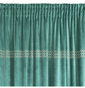 Zasłona EUROFIRANY Jovita 140 x 270 cm Zielony