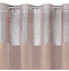 Zasłona EUROFIRANY Peri 140 x 250 cm Pudrowy róż