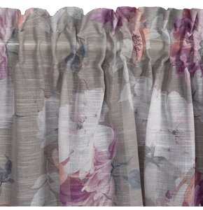 Zasłona EUROFIRANY Sherry 140 x 300 cm Srebrny