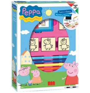Zestaw kreatywny MULTIPRINT Świnka Peppa Pieczątki 043-27875