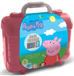 Zestaw kreatywny MULTIPRINT Pieczątki Świnka Peppa Travel Set 043-42875