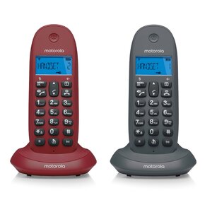 Telefon MOTOROLA C1002GW Duo DECT Szary