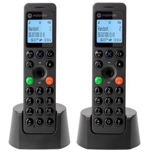 Telefon MOTOROLA DOT202 Duo DECT Czarny