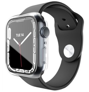 Etui NEXT ONE Shield Case do Apple Watch 7/8/9 (45mm) Przezroczysty