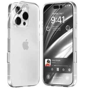 Etui MERCURY Jelly Clear do Apple iPhone 16 Pro Przezroczysty