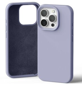Etui MERCURY Silicone do Apple iPhone 16 Pro Lawendowy