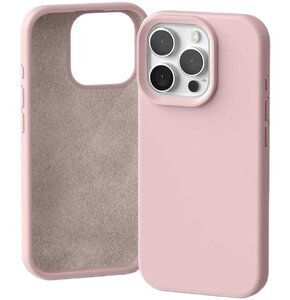 Etui MERCURY Silicone do Apple iPhone 16 Pro Piaskowy róż