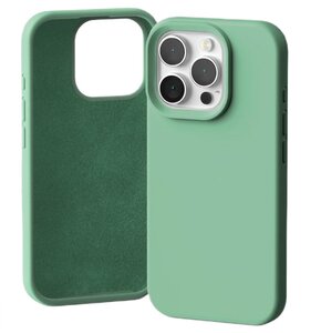 Etui MERCURY Silicone do Apple iPhone 16 Pro Zielony