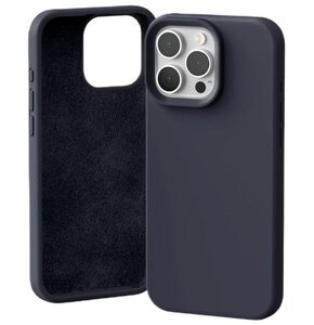 Etui MERCURY Silicone do Apple iPhone 16 Pro Max Granatowy
